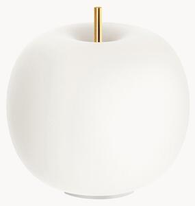Přenosná stolní LED lampa Kushi, ručně foukaná