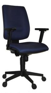 ANTARES Kancelářská židle 1380 FLUTE modrá, s područkami AR08 Antares