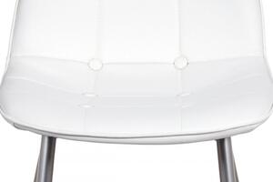 Autronic Jídelní židle, bílá CT-393 WT