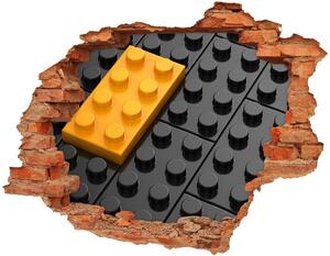 Fototapeta díra na zeď 3D Lego nd-c-93866818