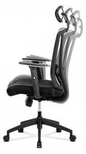Autronic Kancelářská židle, černá KA-H110 GREY