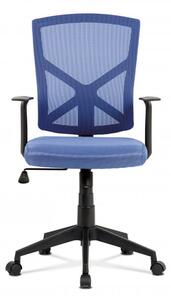 Autronic Kancelářská židle, modrá KA-H102 BLUE