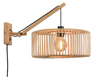 NÁSTĚNNÁ LAMPA BROMO S PŘÍRODNÍ