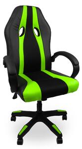 Aga Herní židle MR2060 Černo - Zelené