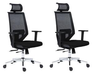 ANTARES Kancelářská židle Antares EDGE černá - 2 kusy