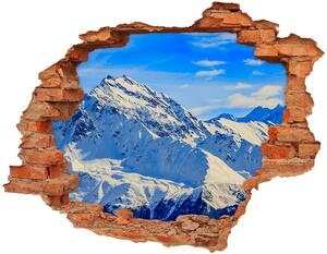 Fototapeta díra na zeď Alpy zima nd-c-96505174