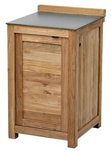 Sunfun Zoe Kuchyňský modul, 58 × 94 × 63 cm, teakové dřevo, keramika