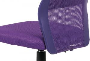 Autronic Kancelářská židle, fialová KA-V101 PUR
