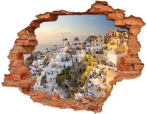 Foto fotografie díra na zeď Santorini Řecko nd-c-99648927
