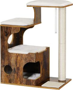 Škrabadlo pro kočky / strom FEANDREA PCT70HW - 86 cm | hnědé