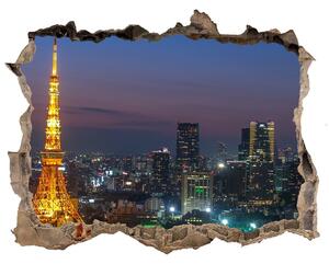Fototapeta díra na zeď 3D Věž v Tokio nd-k-71822864