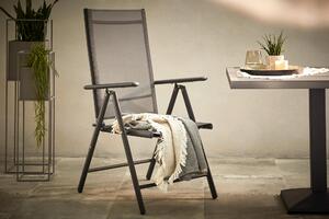 ZAHRADNÍ KŘESLO, kov, textil XXXL, Online Only