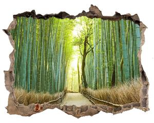 Nálepka fototapeta 3D výhled Bambusový les nd-k-72519653
