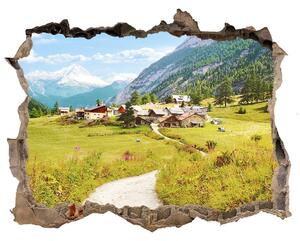 Nálepka fototapeta 3D Pastvina v Alpách nd-k-73408586