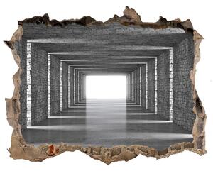 Díra 3D fototapeta na stěnu Tunel z cihly nd-k-73368031