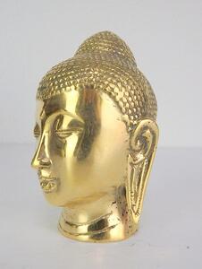 Soška Budha, zlatá, mosaz, ruční práce