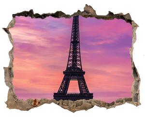 Fototapeta díra na zeď 3D Eiffelova věž Paříž nd-k-74472926