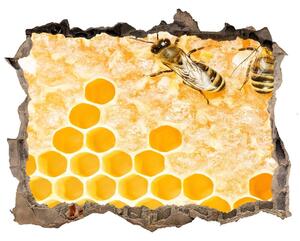 Díra 3D fototapeta nálepka Včely nd-k-74378590