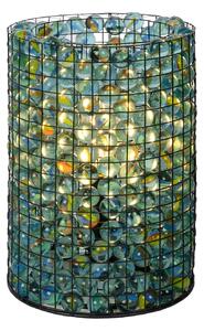 LUCIDE Stolní lampička Marbles Clear, průměr 15cm