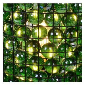 LUCIDE Stolní lampička Marbles Green, průměr 15cm