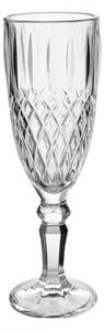 Broušená sklenice na šampaňské / prosecco – 150 ml