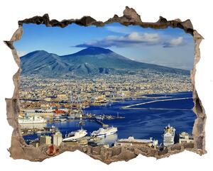 Fototapeta díra na zeď 3D Neapol Itálie nd-k-77621393