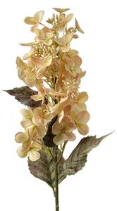 Žlutá umělá rostlina hortenzie – 71 cm