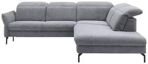 SEDACÍ SOUPRAVA, textil, šedá Dieter Knoll - Sedací soupravy