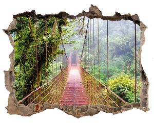Nálepka fototapeta 3D na zeď Most v pralese nd-k-79141355