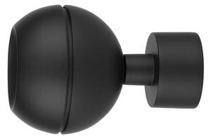 Dekodum Koncovky garnýží Optic černá matná 19 mm - 2 ks