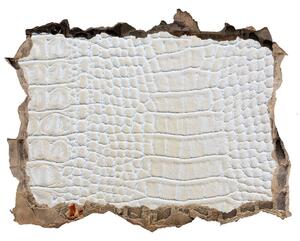 Díra 3D fototapeta na stěnu Krokodýlí kůže nd-k-80409330