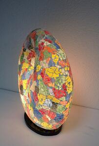 Stolní lampa barevná DONAT, ruční práce, mozaika