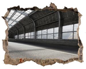 Fototapeta díra na zeď 3D Cesta v tunelu nd-k-81367469