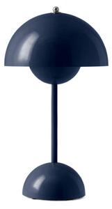 &Tradition Přenosná lampička Flowerpot VP9, steel blue 133093A568