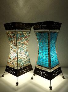 Stolní lampa WAJAN 50 cm, ruční práce, Indonésie