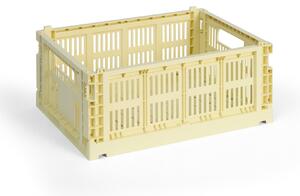 Skládací přepravka Colour Crate Medium Light Yellow