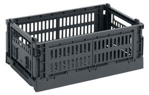 Skládací přepravka Colour Crate Small Charcoal