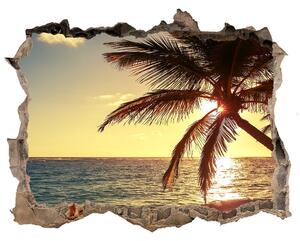 Nálepka fototapeta 3D výhled Tropická pláž nd-k-83274893