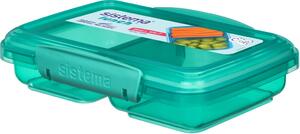 Sistema Dělený svačinový box Lunch Small Split se 2 oddíly 350 ml, mátová