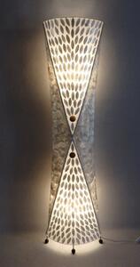 Stojací lampa EMARAL, 150 cm, pravá perleť, ruční práce
