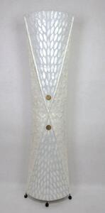 Stojací lampa EMARAL, 150 cm, pravá perleť, ruční práce