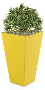 Monumo designový květináč Slim Line S Barva květináče: žlutá 1023