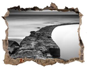 Nálepka fototapeta 3D výhled Kamenná pláž nd-k-86464123