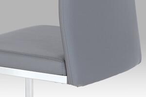 Autronic Jídelní židle šedá HC-981 GREY