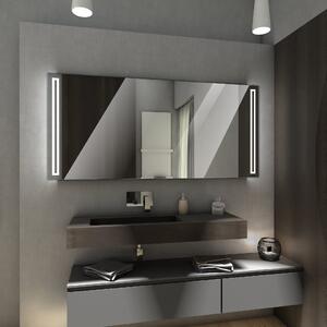 ROMA zrcadlo s LED osvětlením 120 diod na metr Barva podsvícení zrcadla: teplá, Šířka (cm): 50, Výška (cm): 50