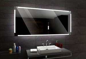 RIGA zrcadlo s LED osvětlením 120 diod na metr Barva podsvícení zrcadla: teplá, Šířka (cm): 50, Výška (cm): 50