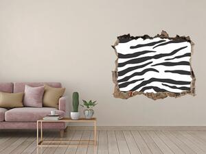 Fotoobraz díra na stěnu nálepka Zebra pozadí nd-k-87477290