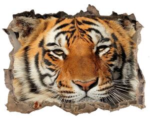 Díra 3D foto tapeta nálepka Bengálský tygr nd-k-88747131