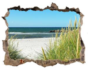 Nálepka fototapeta 3D výhled Mořské duny nd-k-88686090