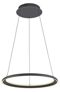 Schöner Wohnen 15570-18-LED Stm. lustr na lanku QUILLO LED/36W/230V pr.60cm čern